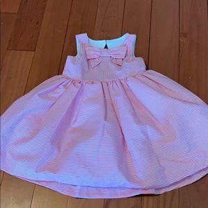 Janie and Jack red striped dress